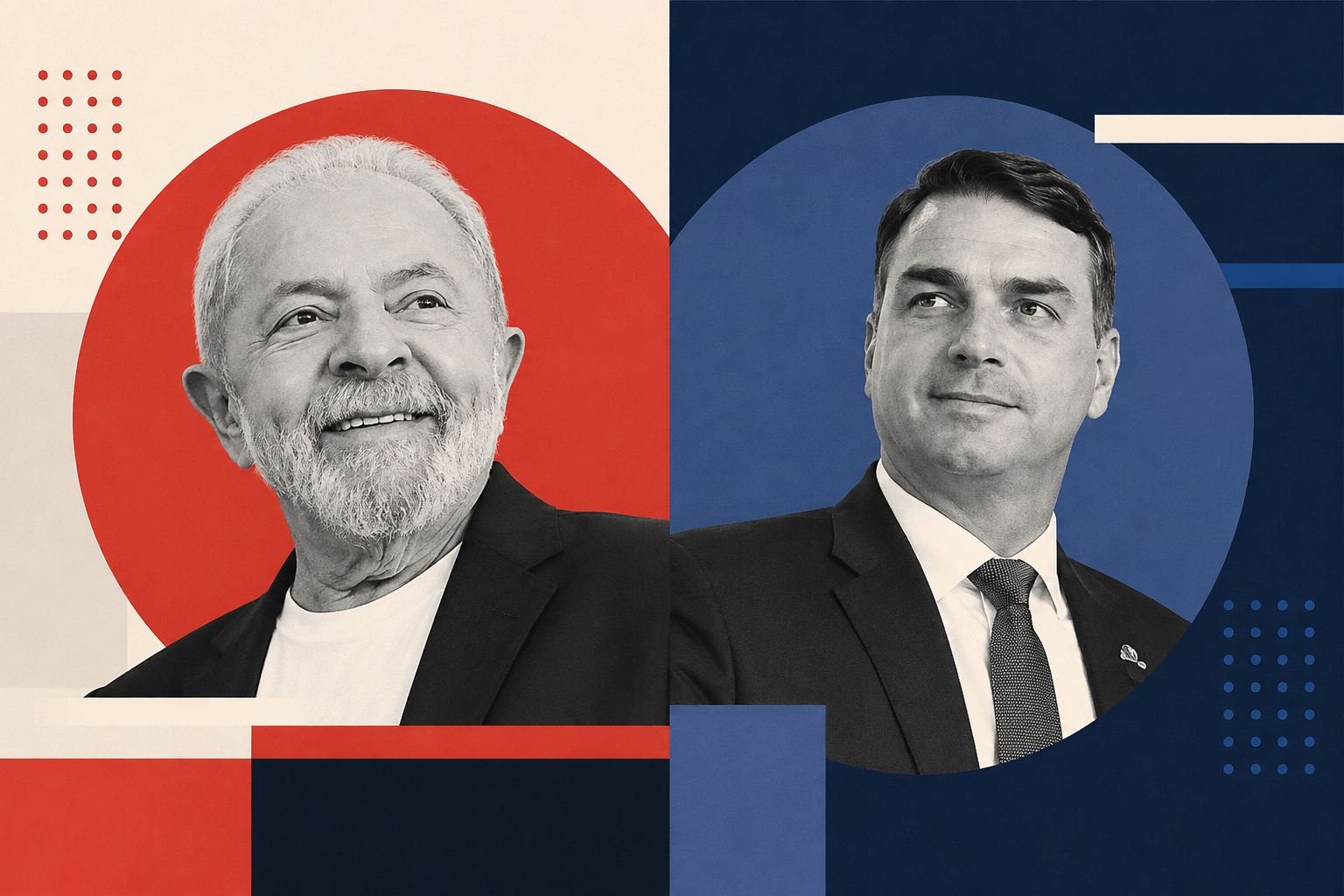 Após Datafolha, Lula e Flávio Bolsonaro preparam nova fase de ataques na campanha