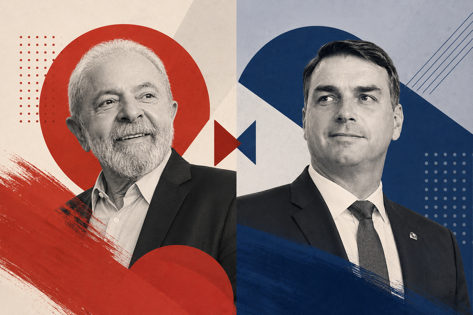 Rejeição, economia e corrupção podem definir disputa entre Lula e Flávio Bolsonaro