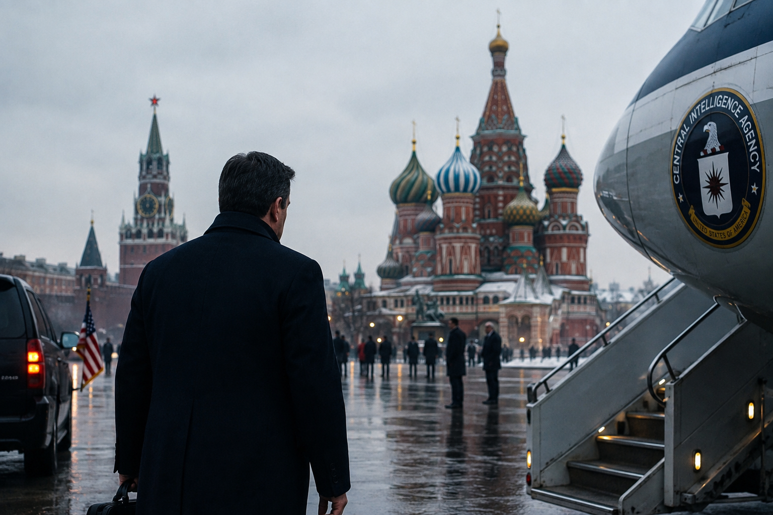 Diretor da CIA faz viagem não anunciada a Moscou em meio à tensão entre EUA, Rússia e Ucrânia