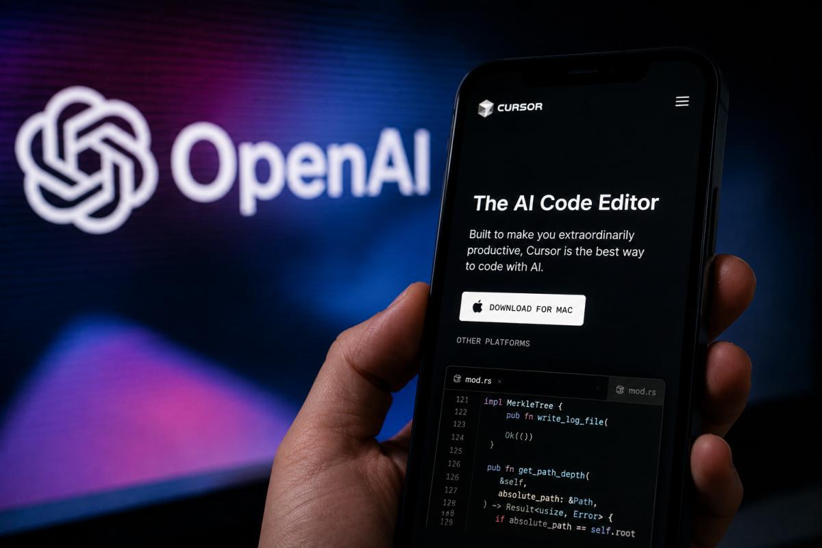 OpenAI vai encerrar fornecimento de inteligência artificial para o Cursor após aquisição pela SpaceX