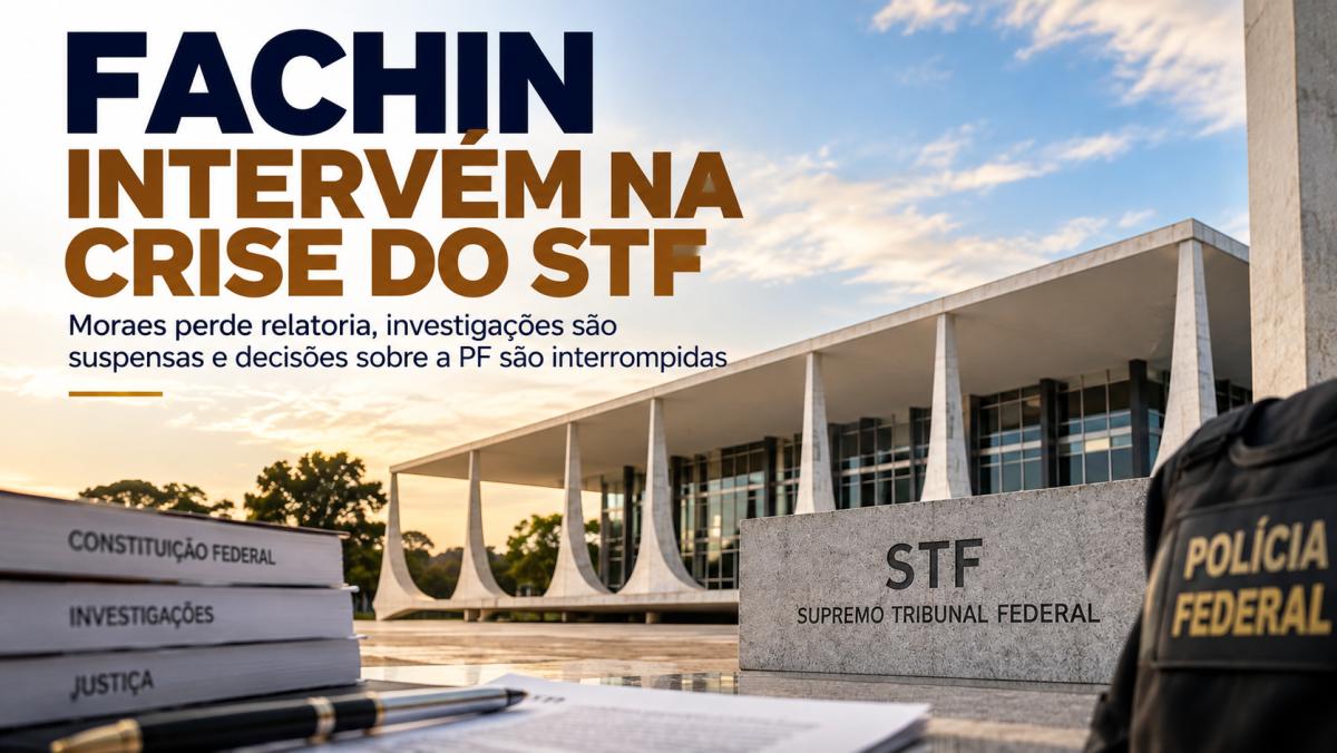 Urgente: As 3 decisões de Fachin anunciadas agora