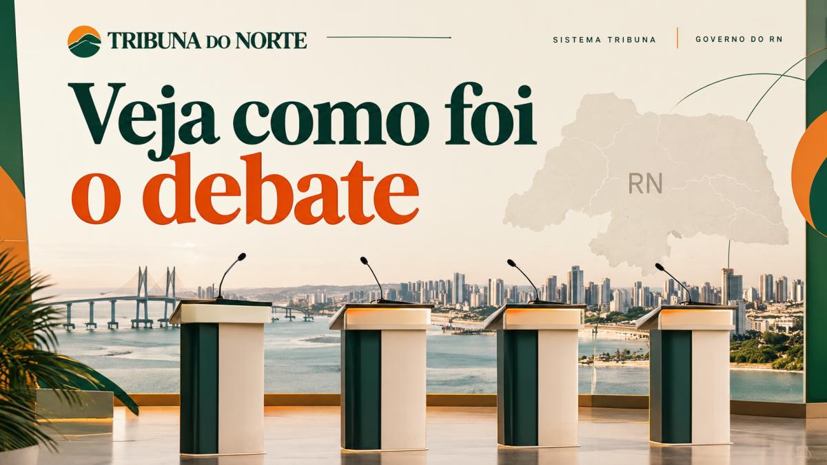 Debate da Tribuna expôs propostas, cobranças e confronto entre candidatos ao Governo do RN