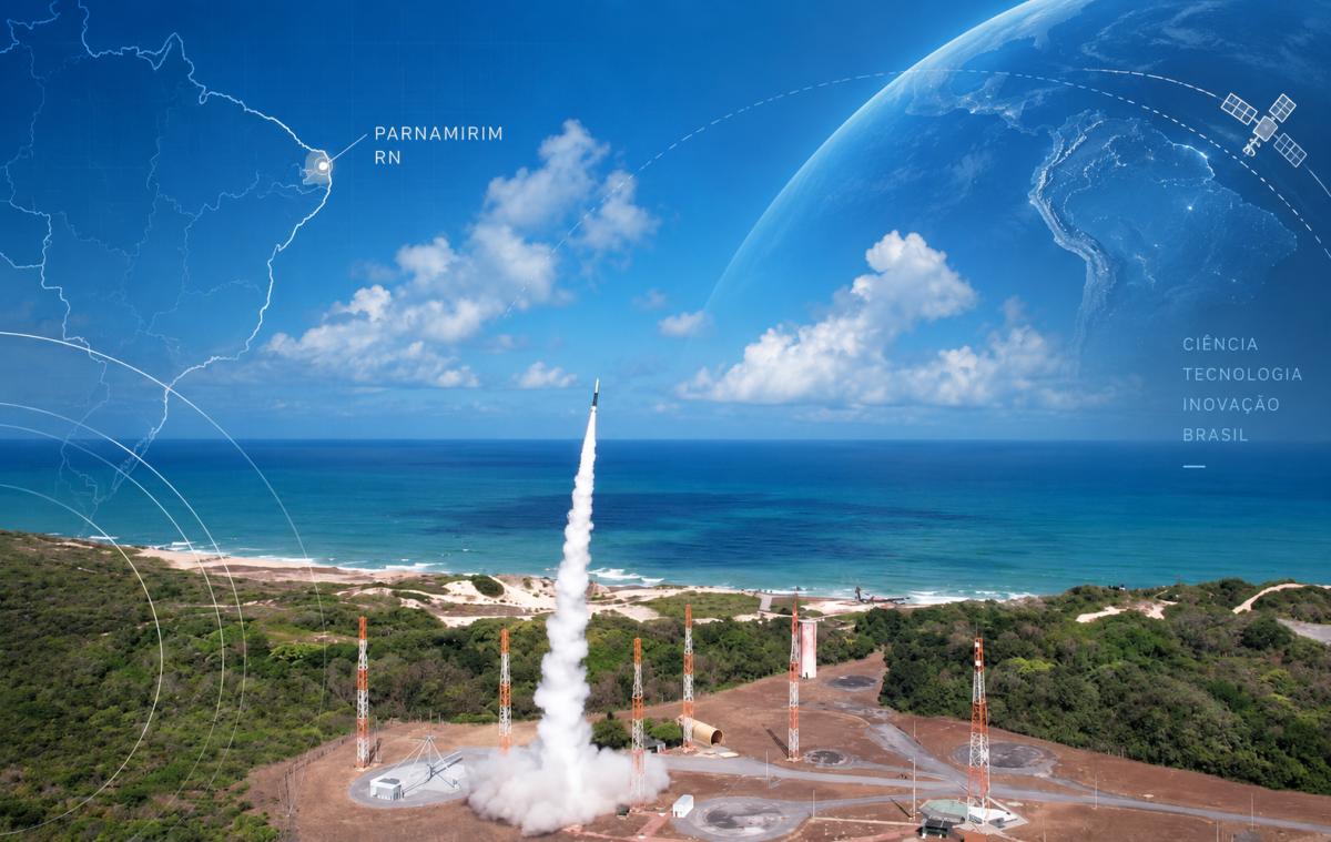 Brasil testa laboratório espacial lançado da Barreira do Inferno