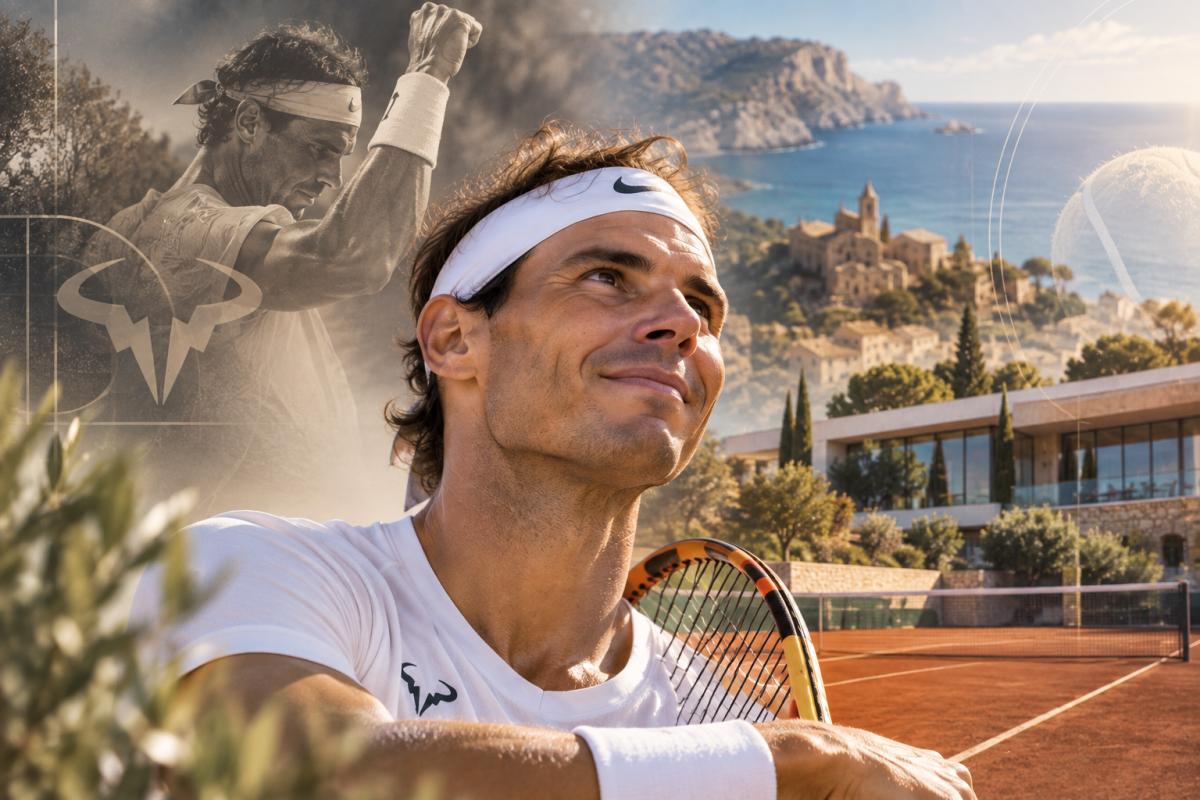 Rafael Nadal volta às quadras quase dois anos após aposentadoria