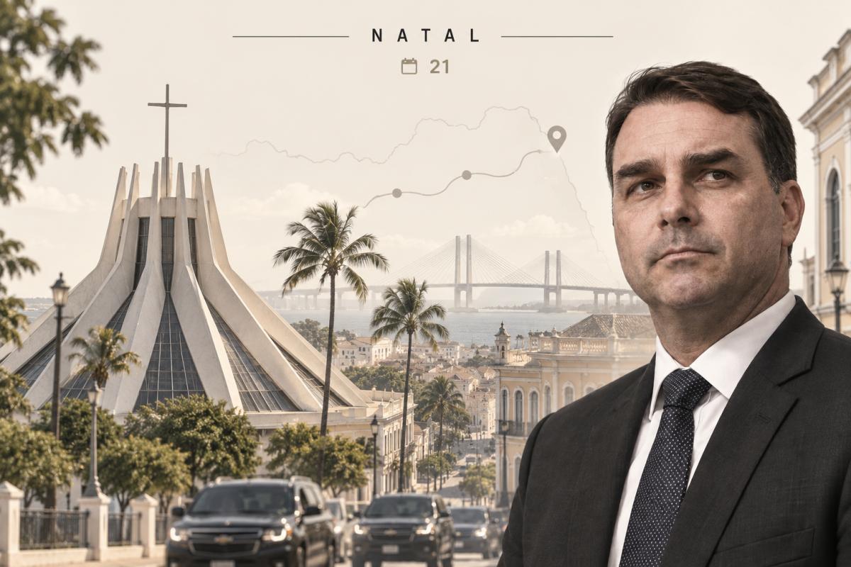 Flávio Bolsonaro desembarca em Natal na segunda-feira 