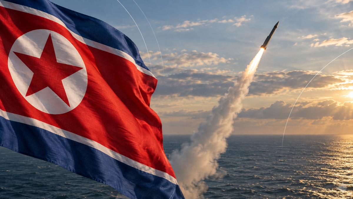 Coreia do Norte lança dois mísseis em três horas