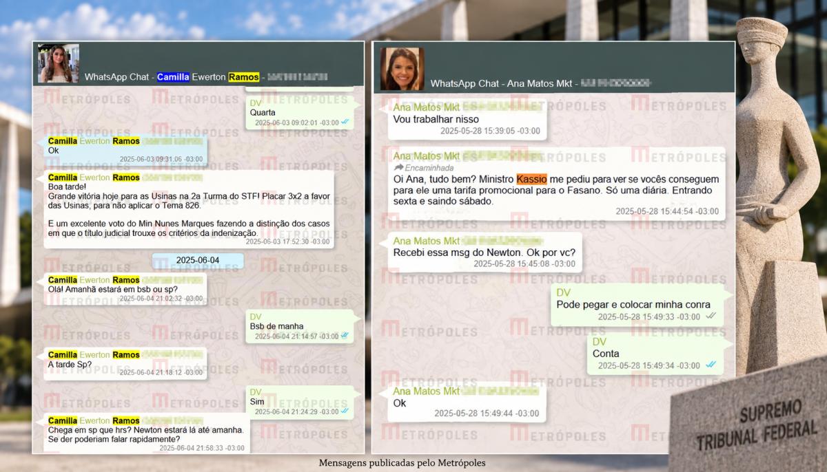 Contrato de R$ 427 milhões supostamente ligado a Nunes Marques aparece em arquivos de Vorcaro