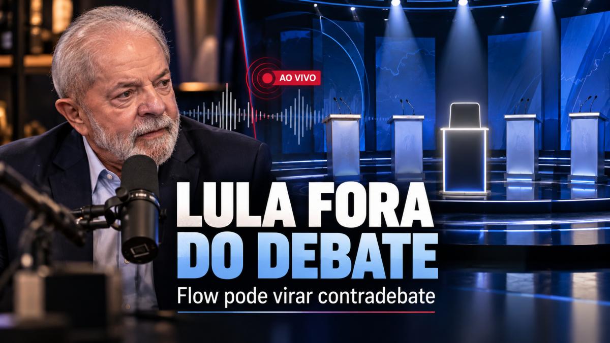 Lula troca último debate da Globo pelo Flow e equipe estuda reação em tempo real aos adversários