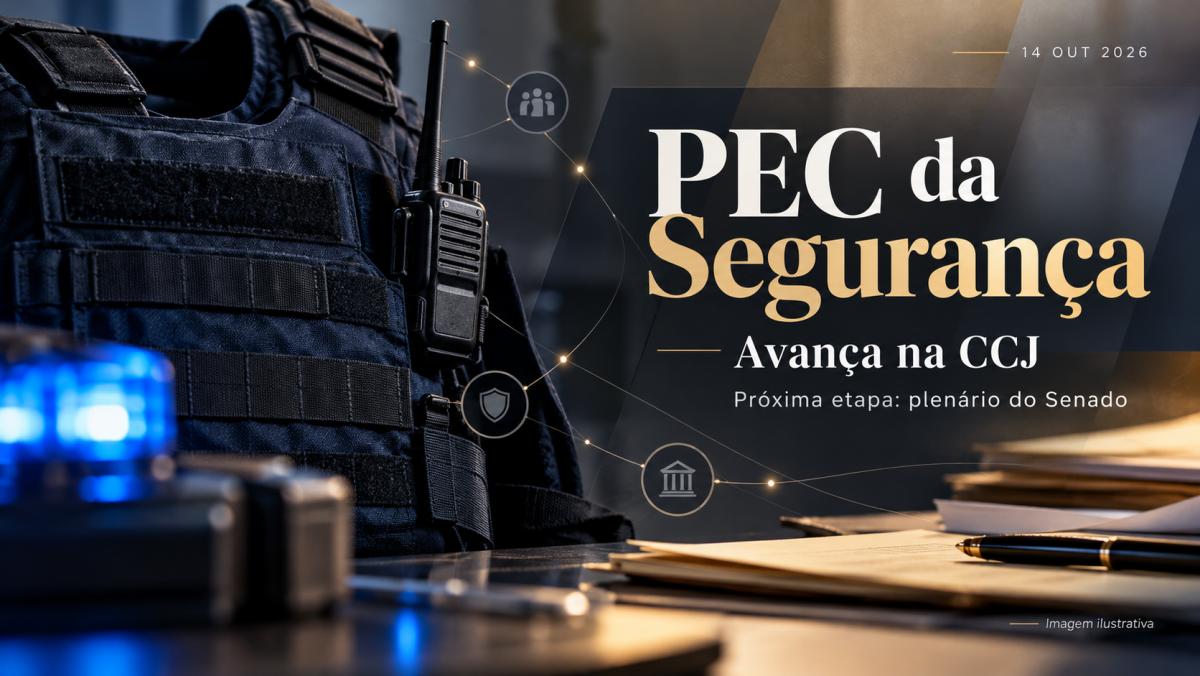 PEC da Segurança avança sem autores de emendas e dá trunfo a Lula na reta final