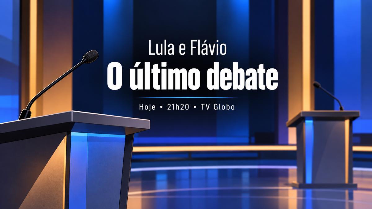 Sai Marçal, entra Tarcísio. Flávio é orientado a moderar o tom no debate de hoje na Globo